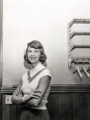 Sylvia Plath, Smith College, c.1951 (Penrodas Collection/Alamy)